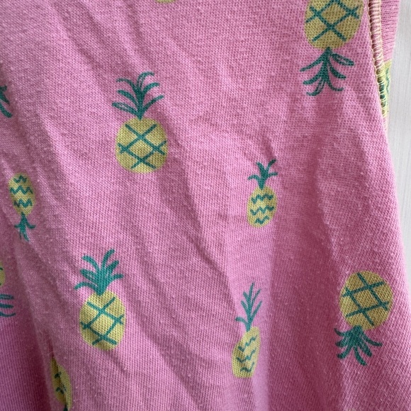 Cat & Jack 2T Girls Pink and Green Pineapple Summer Tank Top Dress - Picture 2 of 4